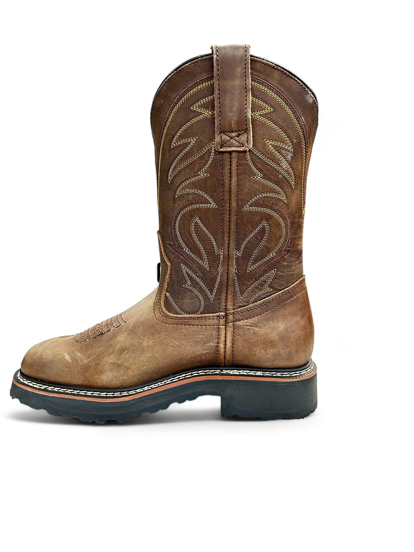 BONANZA RANCHER GRIT 12" SQUARE TOE WELLINGTON (MOC TOE)