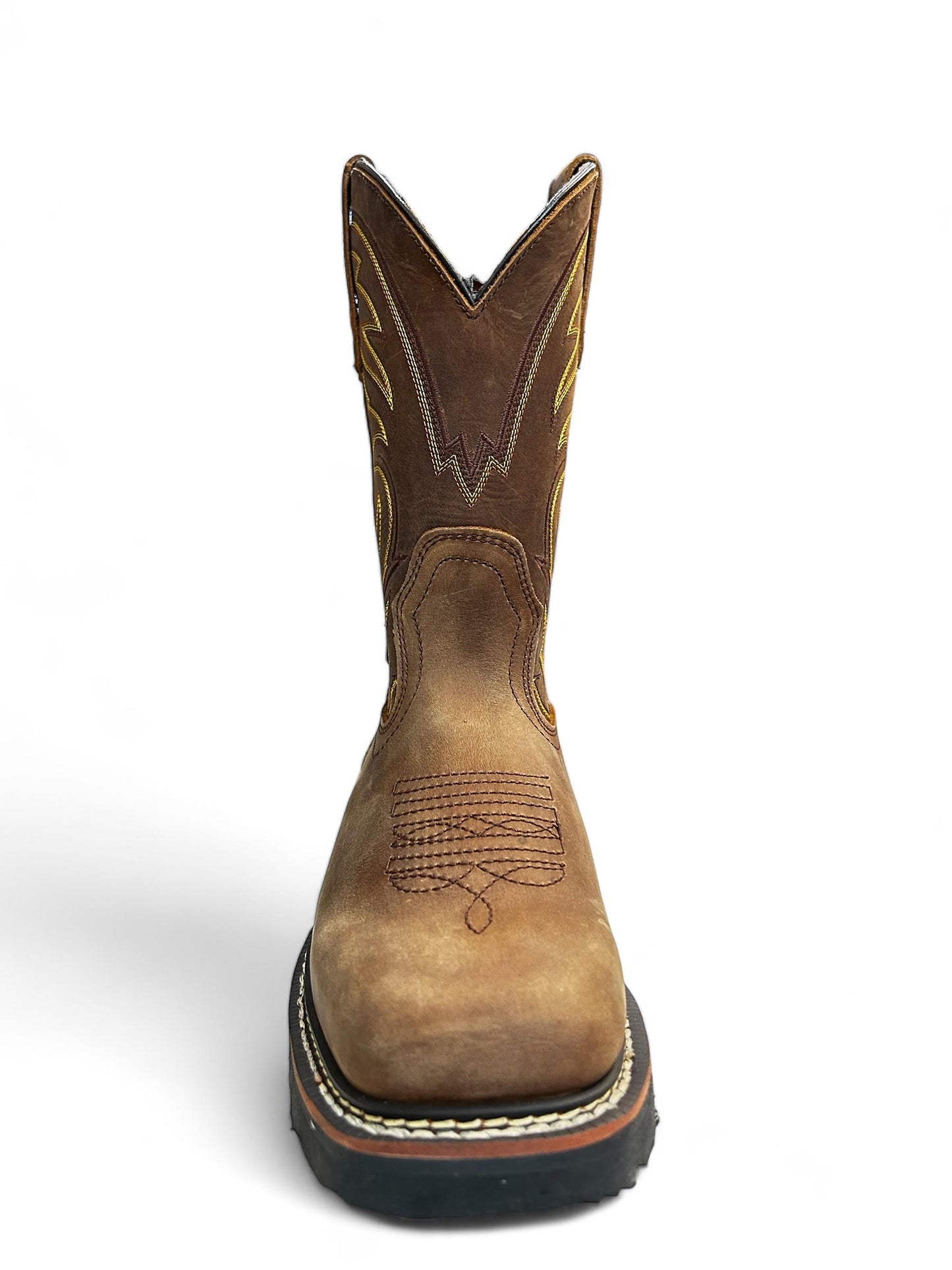 BONANZA RANCHER GRIT 12" SQUARE TOE WELLINGTON (MOC TOE)